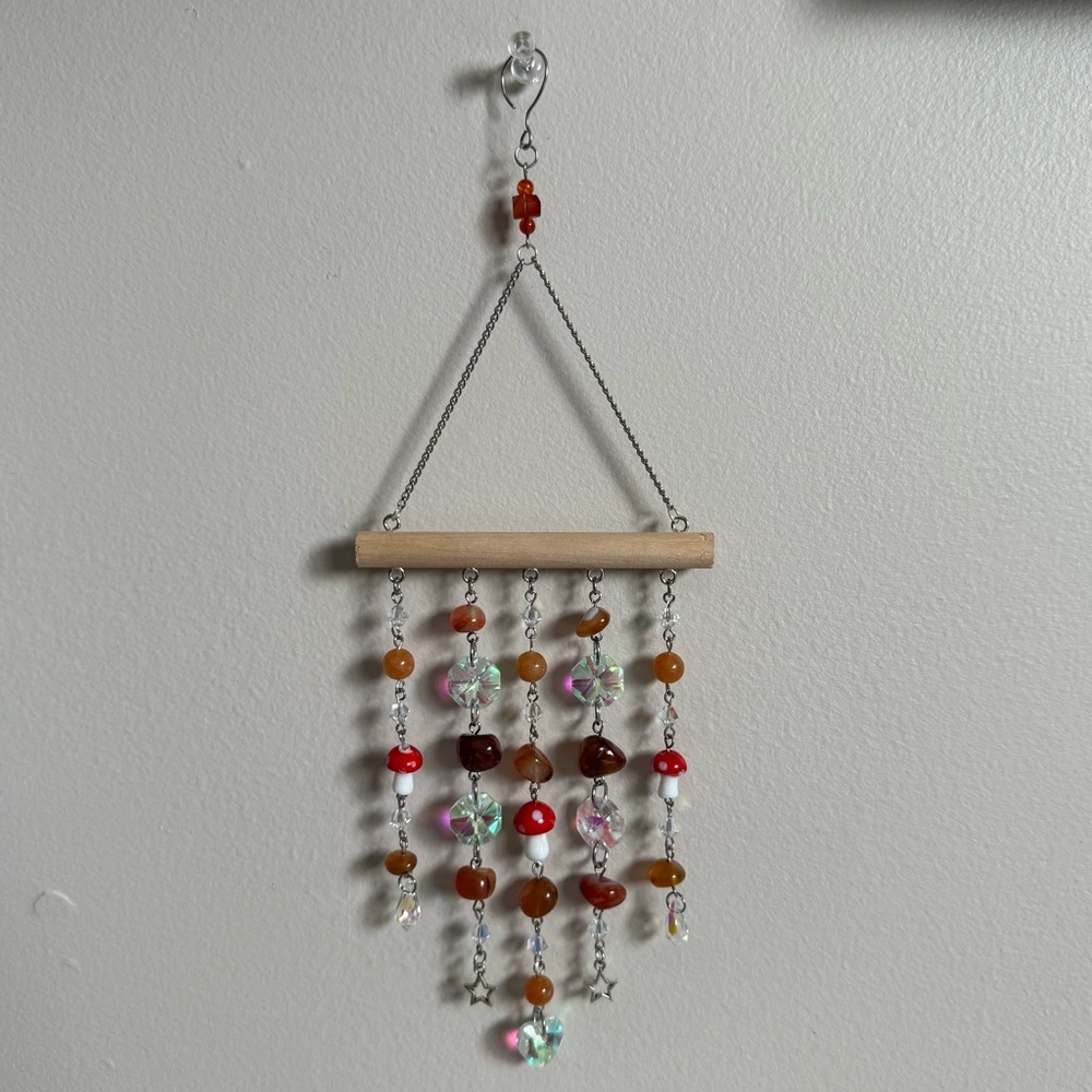 Hanging Carnelian Suncatcher